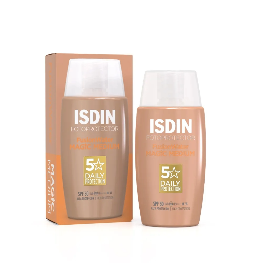 ISDIN Fotoprotector Fusion Water MAGIC MEDIUM SPF 5