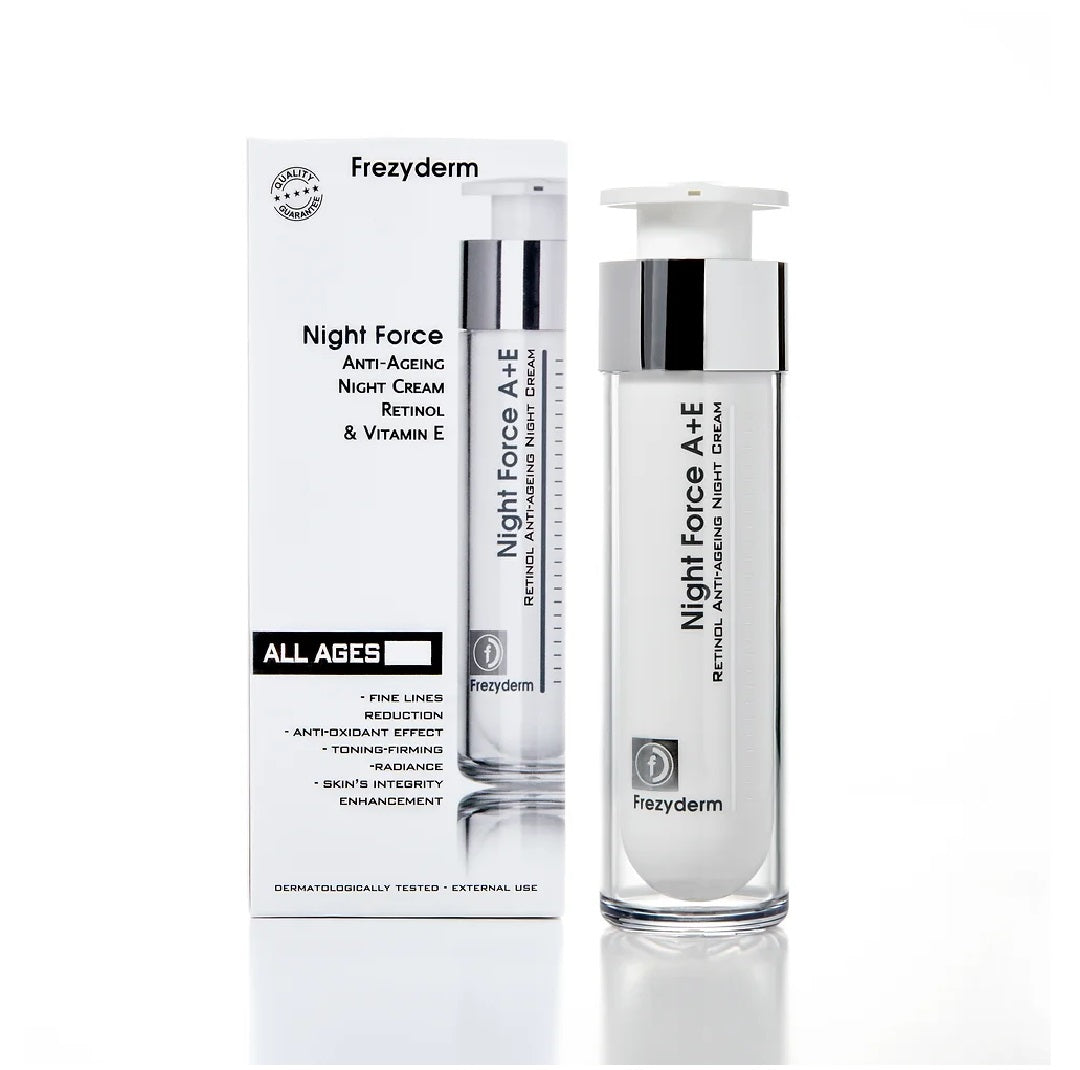Frezyderm Night Force A+E – Crema Antiedad de Noche